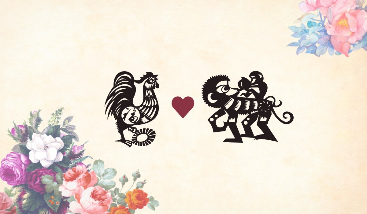 Chinese Zodiac Love Match： Rooster Man vs. Monkey Woman Compatibility