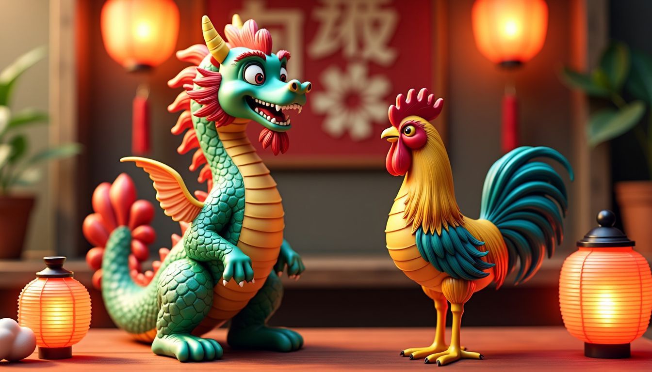 Dragon Man and Rooster Woman Compatibility： Exploring Strengths and Challenges in Their Union