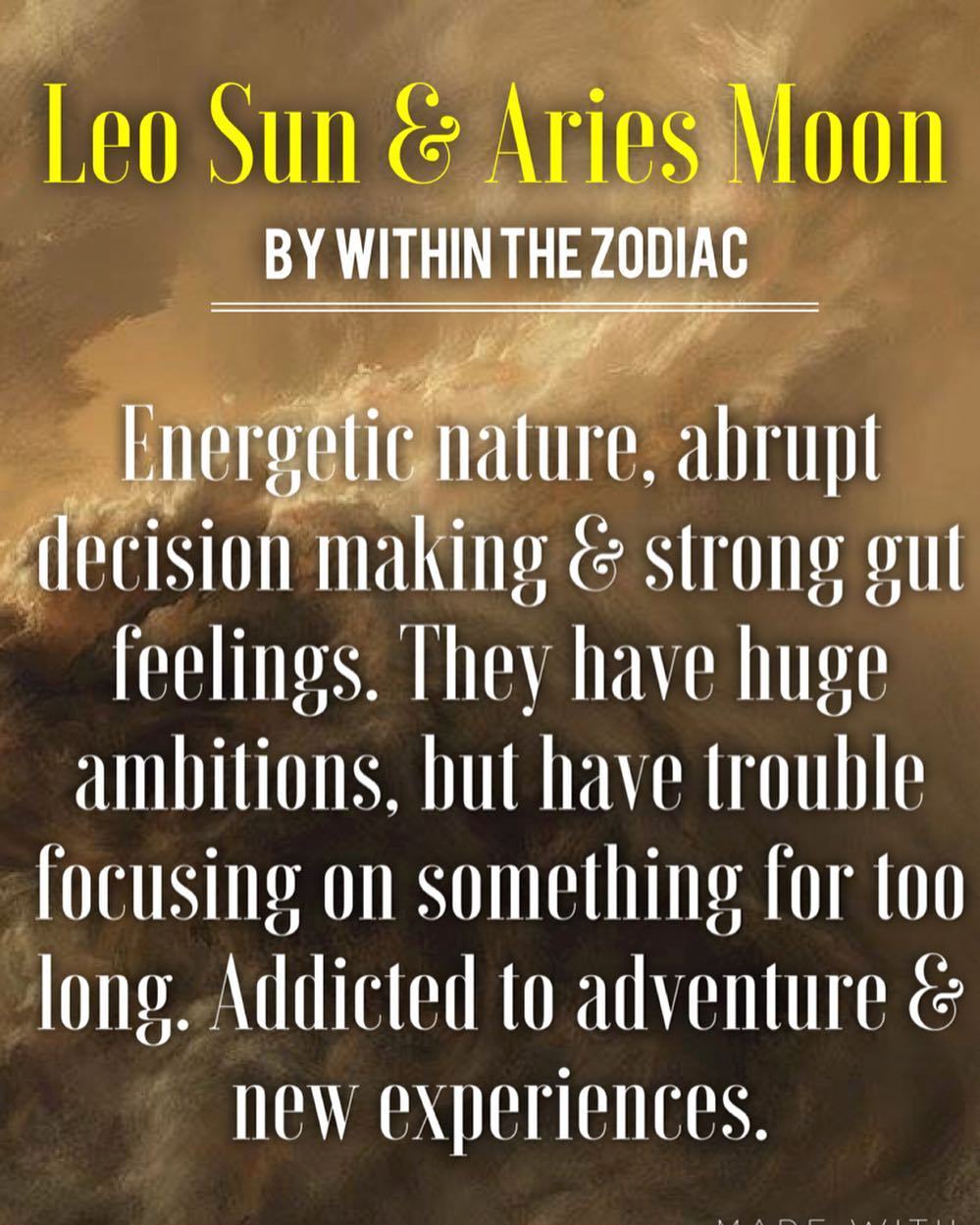 Unlocking the Leo Sun Aries Moon Personality: Traits and Characteristics