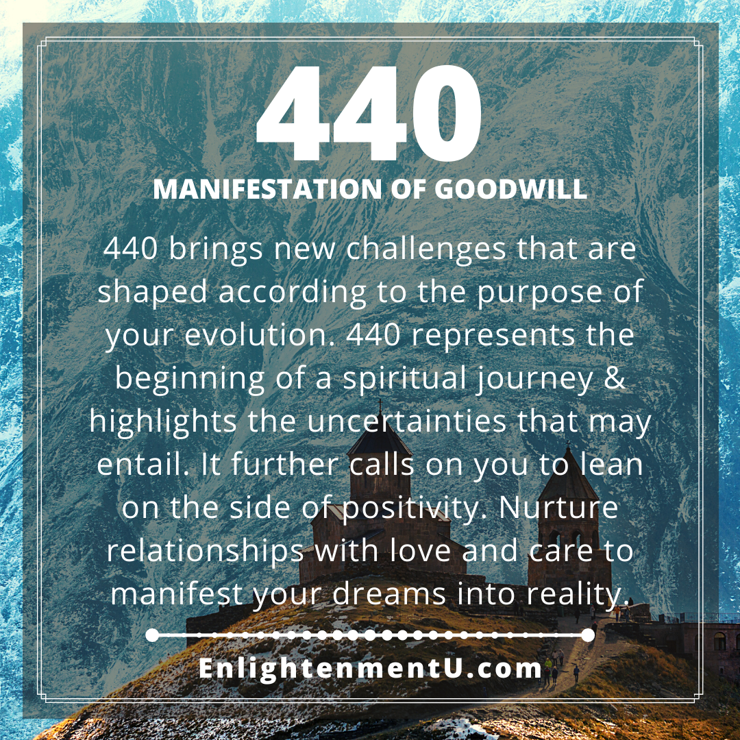 Discover the Meaning of 440 Angel Number: A Guide to Spiritual Growth