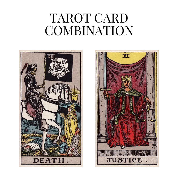 Justice and Death Tarot Cards： A Journey of Change and Balance