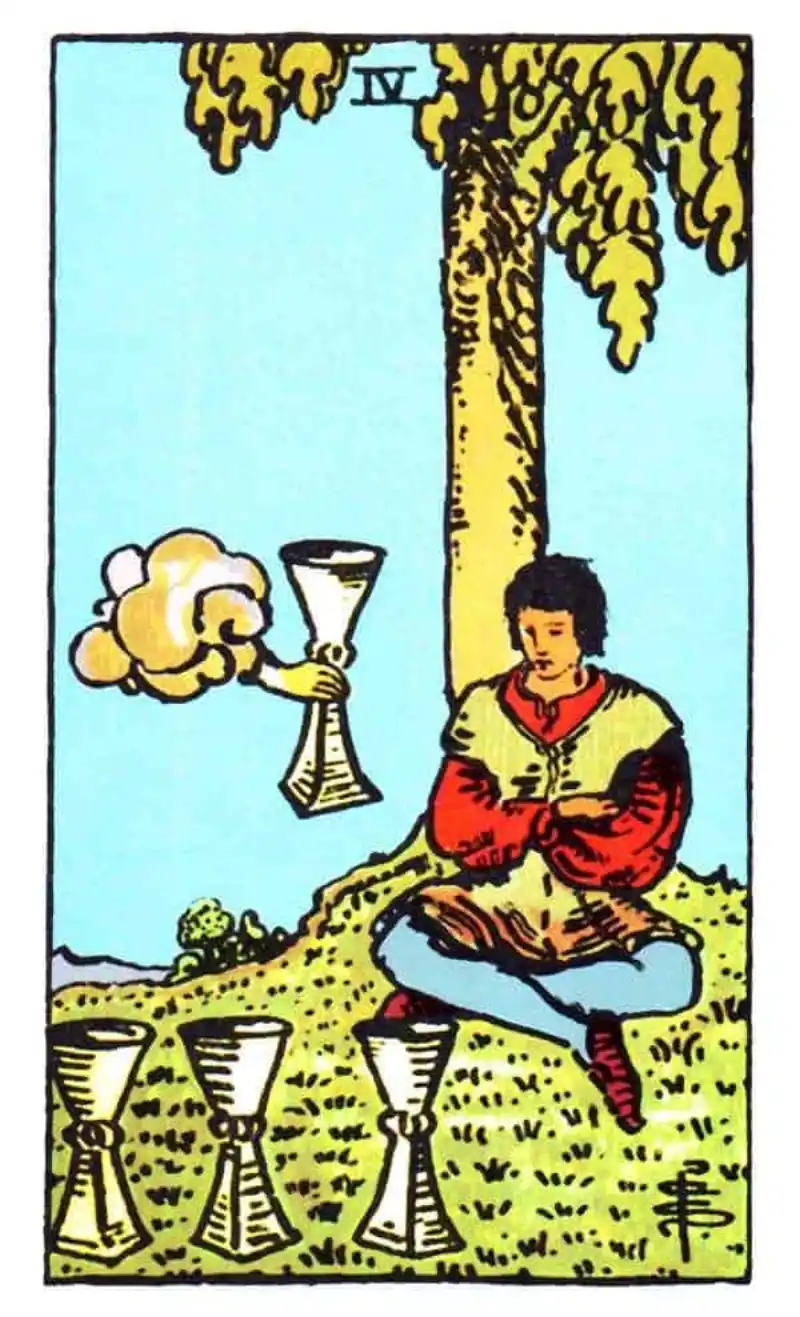 Discover the Meaning of the 4 of Cups Tarot: Insights into Love and Life