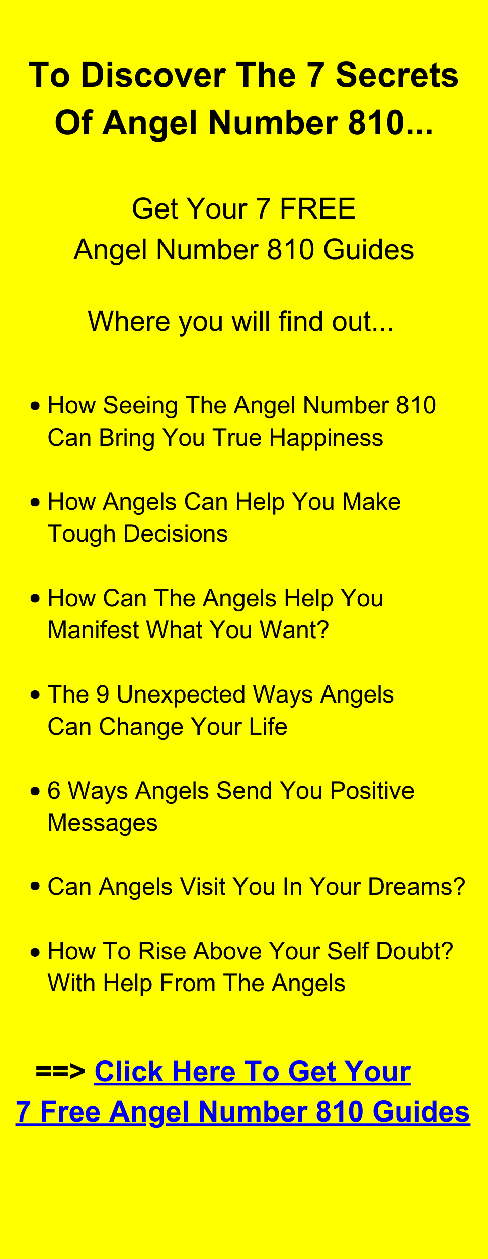 Discover the Powerful Message Behind 810 Angel Number for Transformation