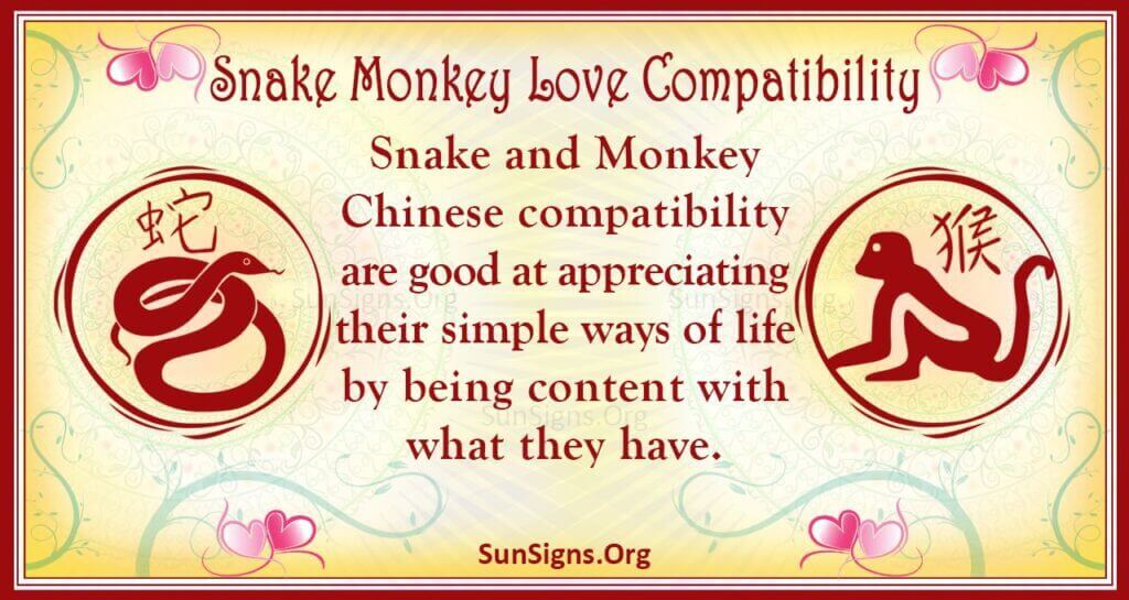 How Compatible Are Snake Men and Monkey Women? Insights into Their Zodiac Relationship