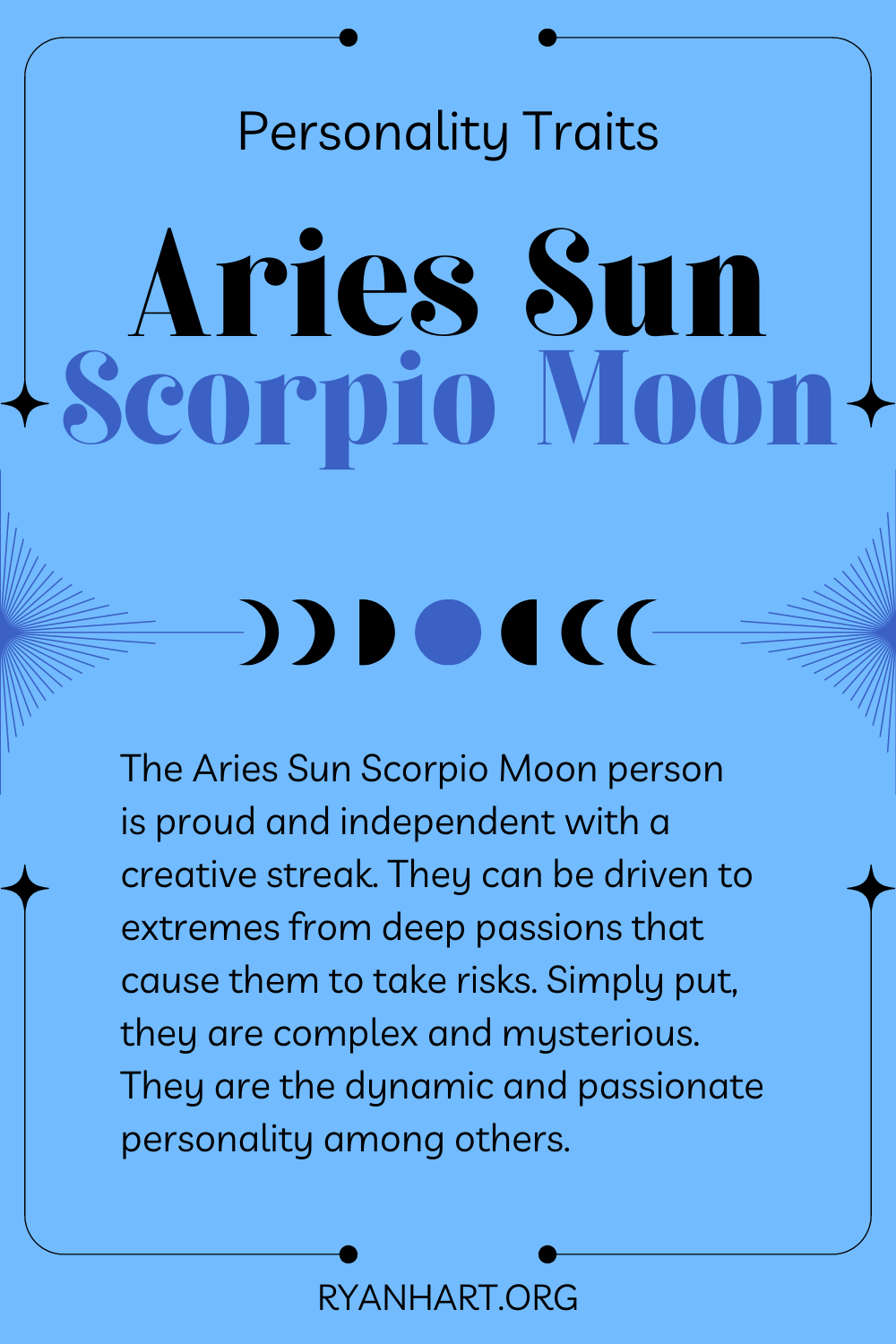 Aries Sun, Scorpio Moon Man: A Powerful & Intense Combination