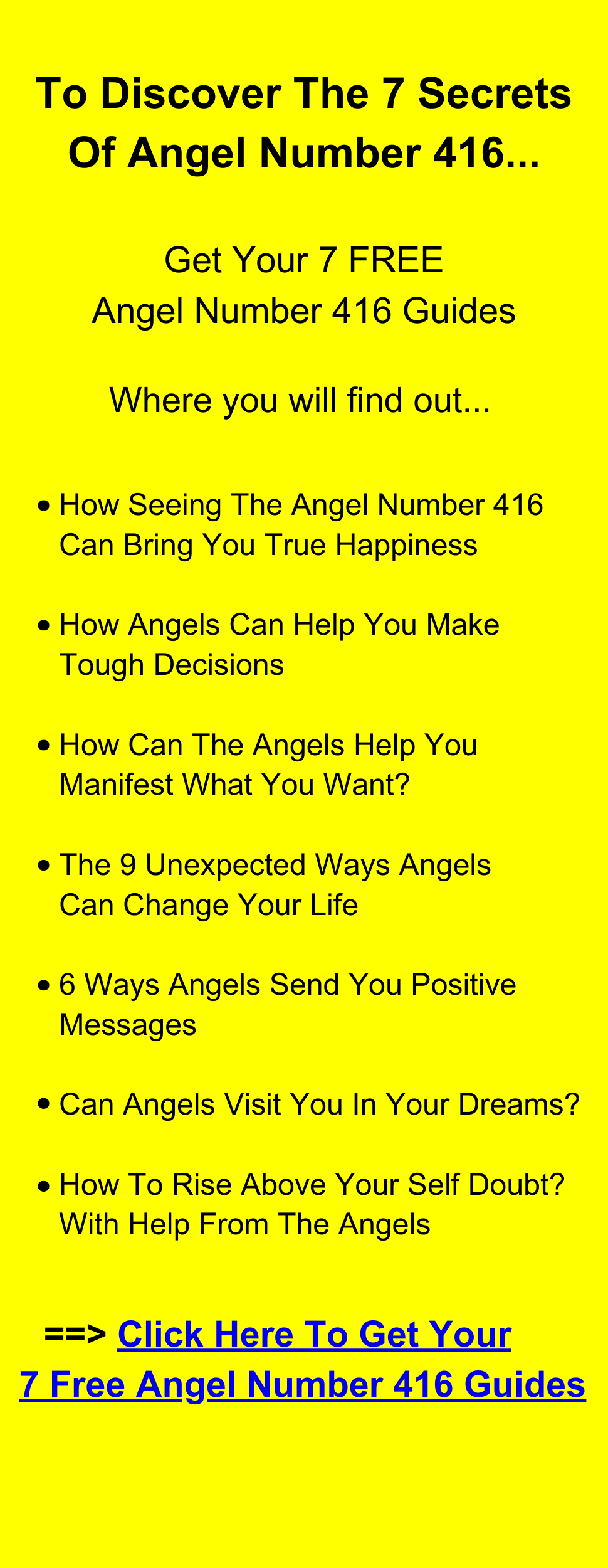 Discover the Powerful Message of Angel Number 416