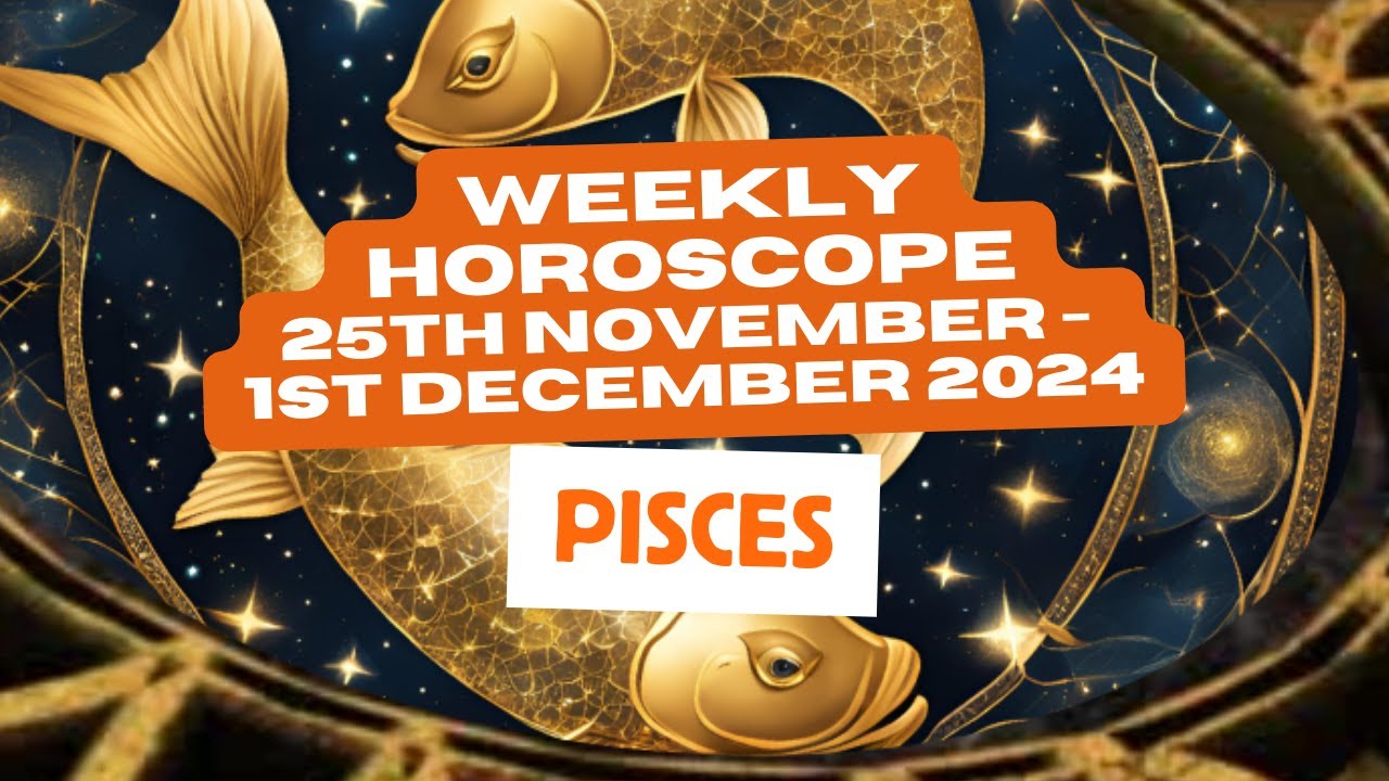 Weekly Pisces Career Horoscope: Key Insights for Your Workweek (Nov 25 - Dec 1)