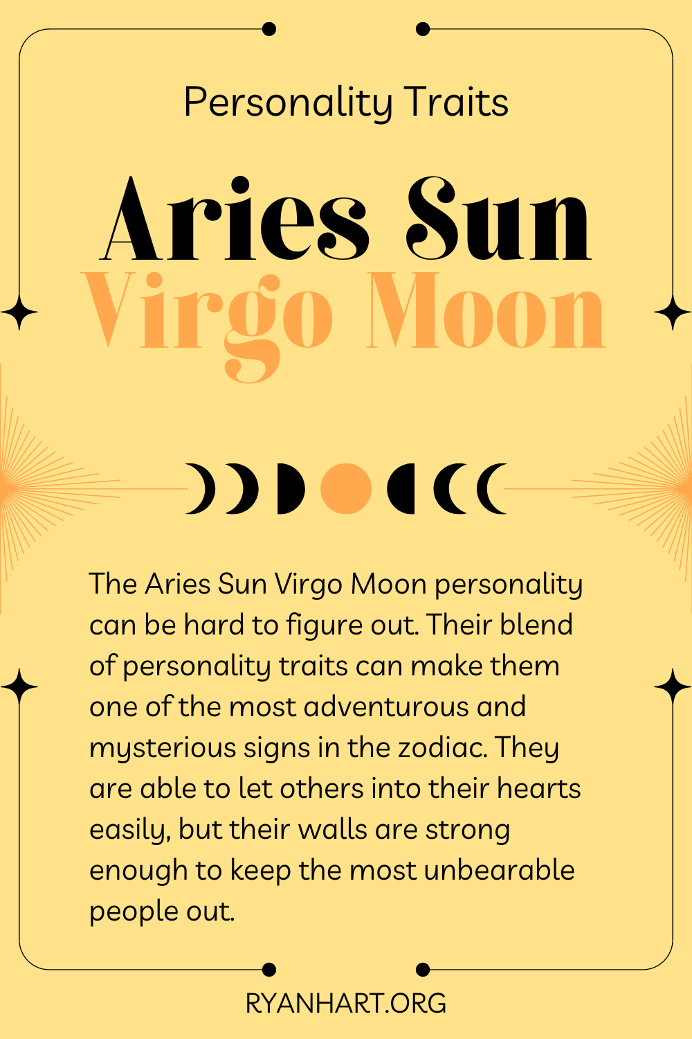 Aries with Virgo Moon: Exploring the Unique Traits and Compatibility