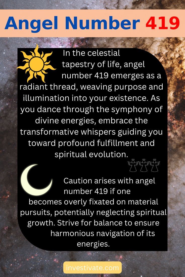 Discover the Hidden Message of Angel Number 419: New Beginnings and Protection