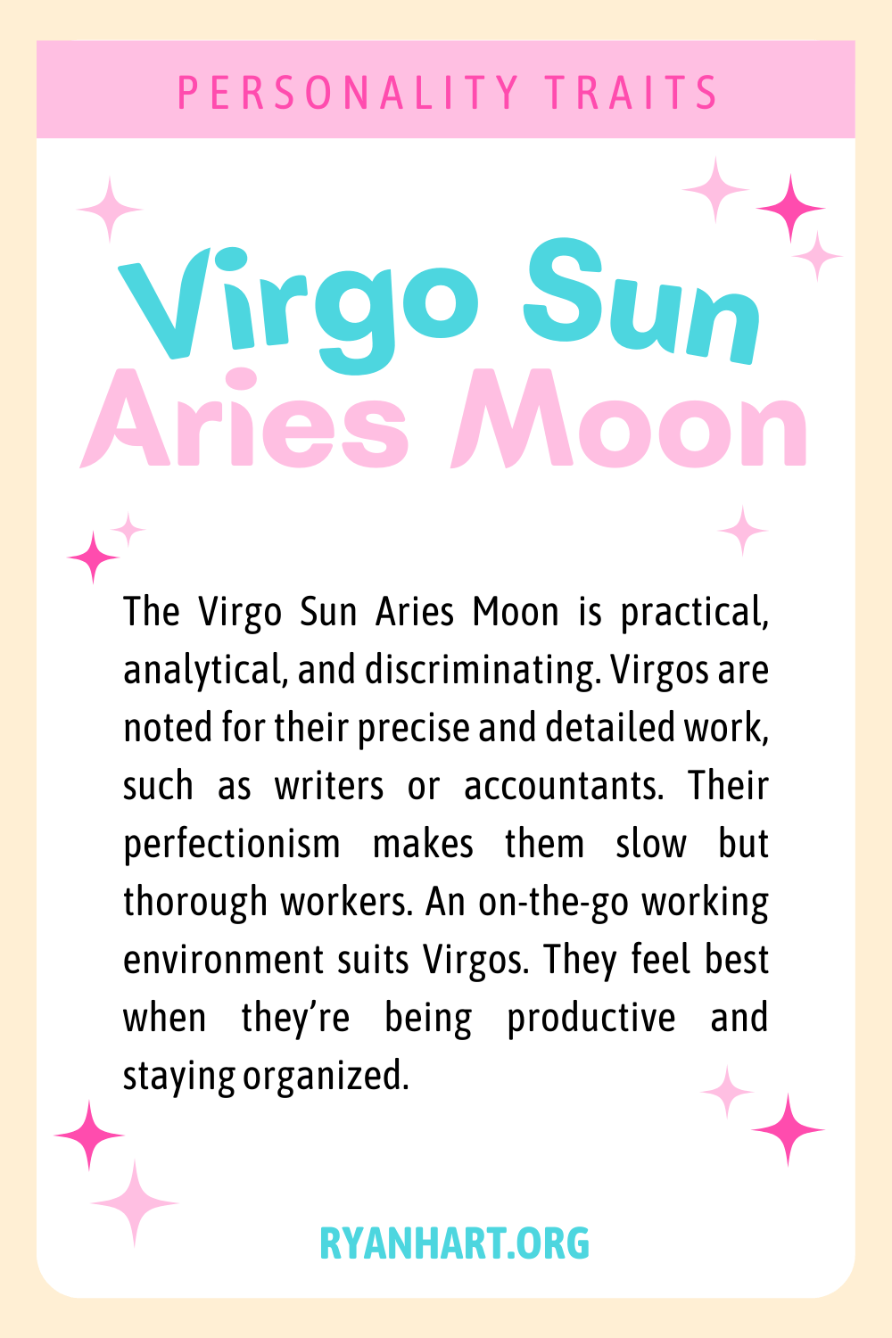 What Virgo Sun and Aries Moon Reveal About Your Personality and Destiny