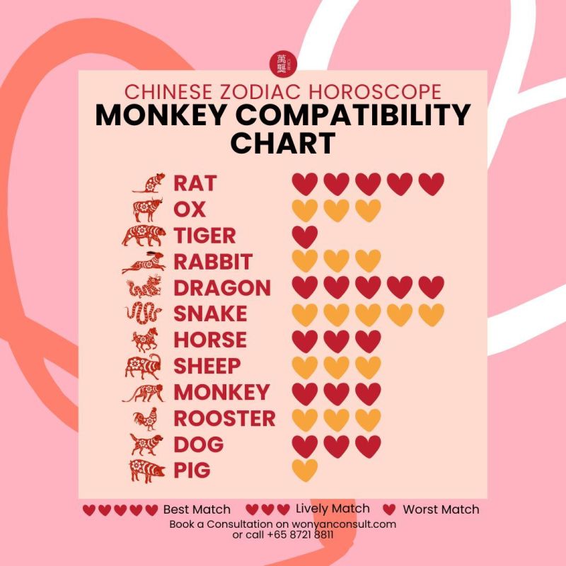 Exploring Monkey and Ox Compatibility: Personality Traits, Matches, and Relationships