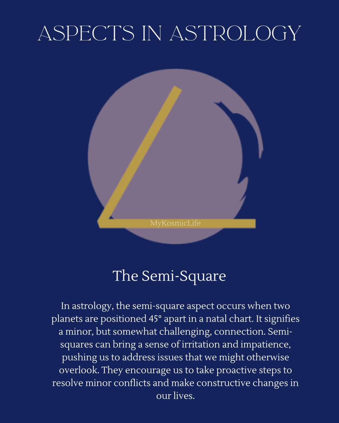 What is the Semi-Square Aspect in Astrology? Exploring Its Meaning and Impact