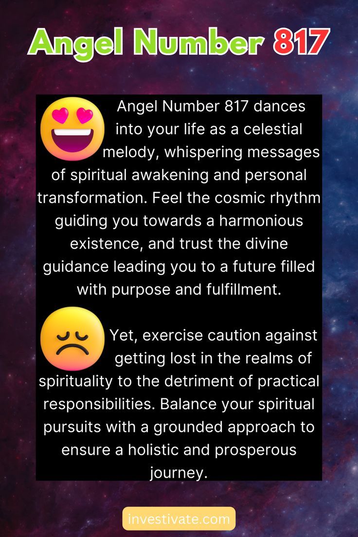 What Does Angel Number 817 Mean? Spiritual and Numerological Insights