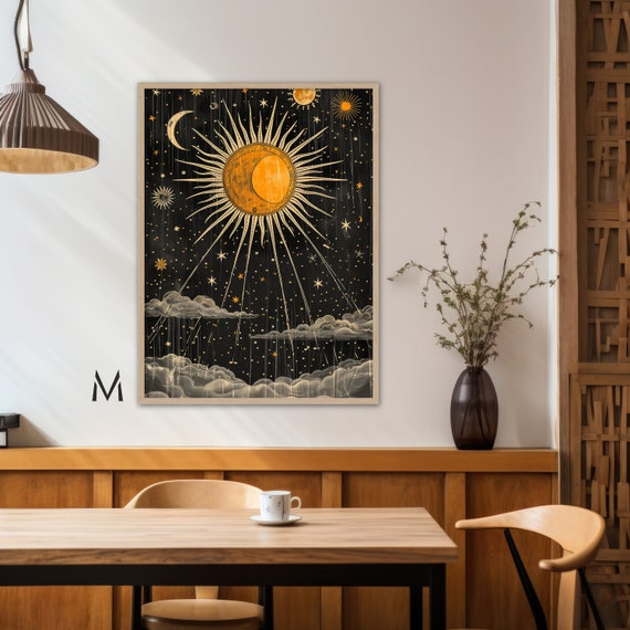 Astrology Wall Art: Unique Designs for Spiritual Home Décor