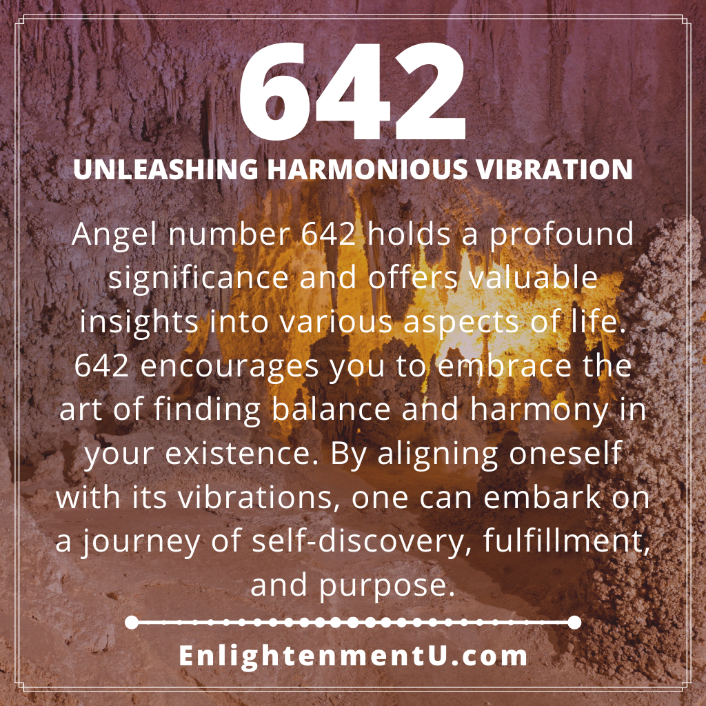 What Does 642 Angel Number Mean? Discover Its Powerful Message for Love and Growth