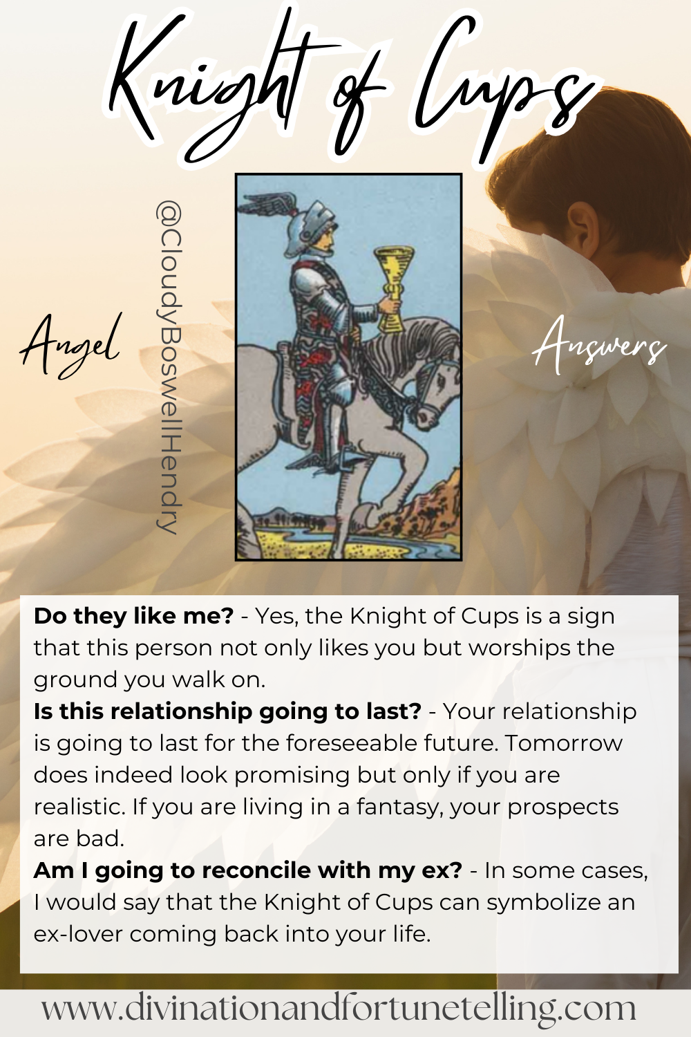 What the Knight of Cups Tarot Reveals About Your Love Life and Future Relationships