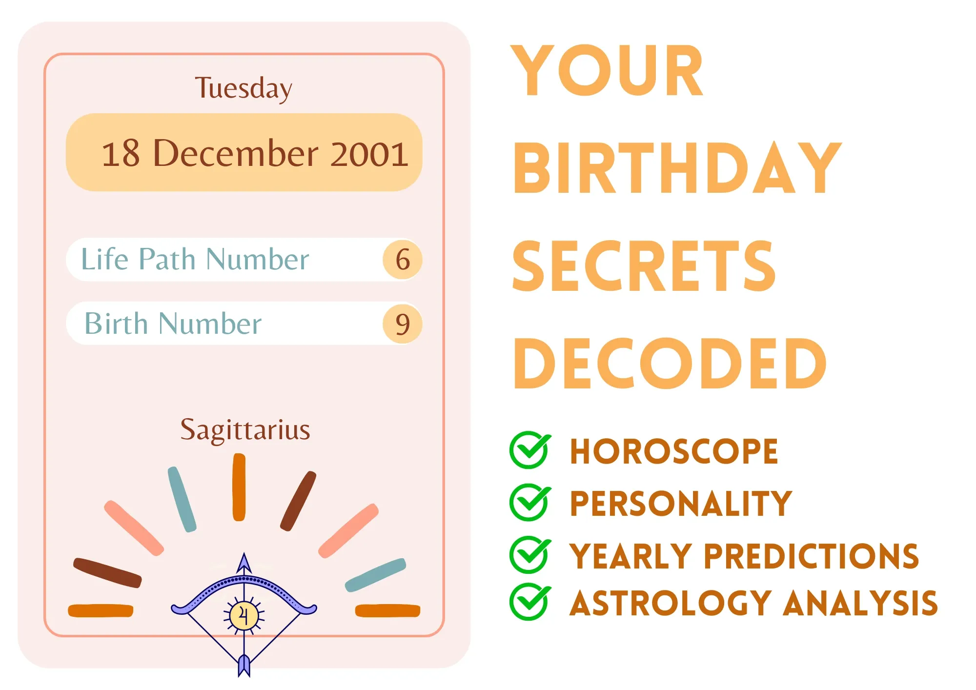 December 18, 2001 Horoscope: Sagittarius Traits, Love, and Career Insights