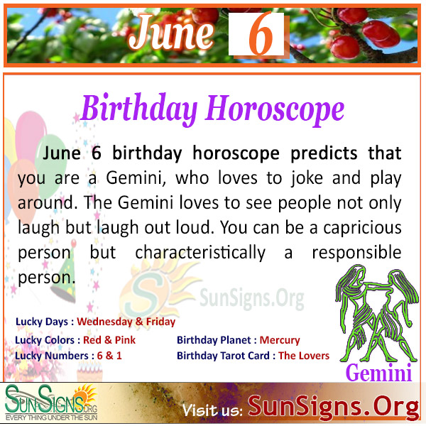 June 6 Birthday Horoscope: Discover Your Destiny Today