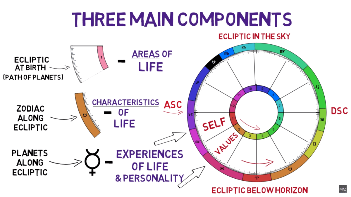 How to read the wheel of astrology(easy steps to get started)