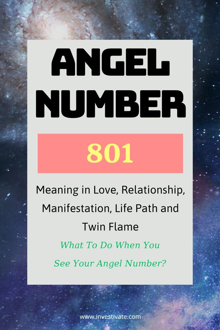 Seeing 801 angel number? Its a sign and here is what it means for you!