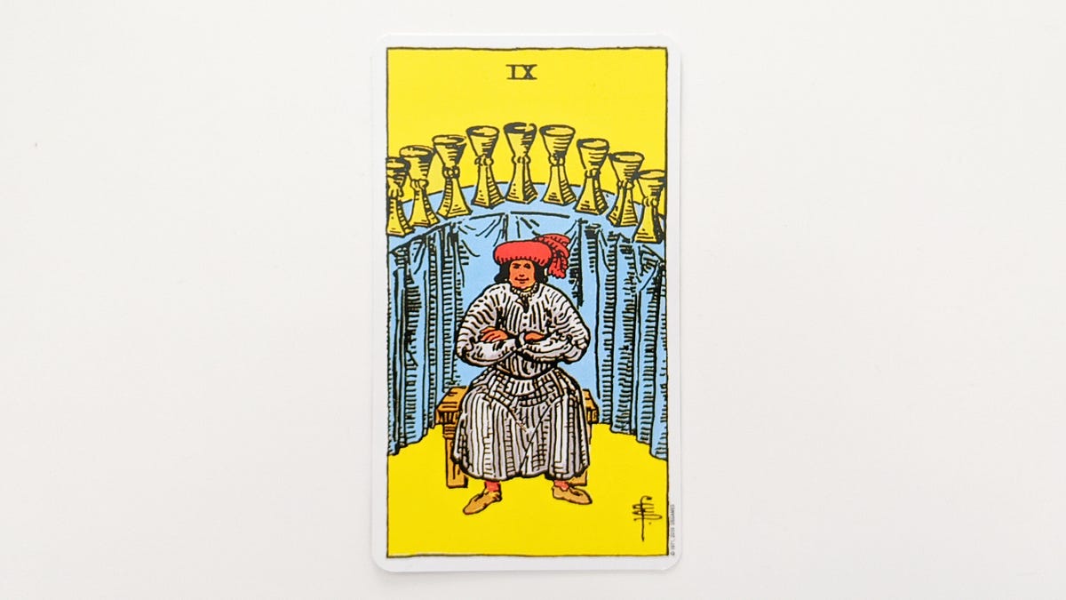 9 de Copas Tarot Meaning: Wish Come True or Illusion?