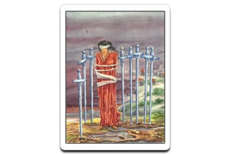 8 de Espadas Tarot Card: Love, Career, and Money Insights