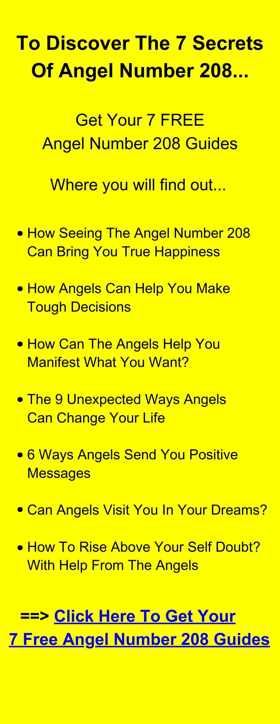 Seeing 208 Angel Number? Find Out What It Means!