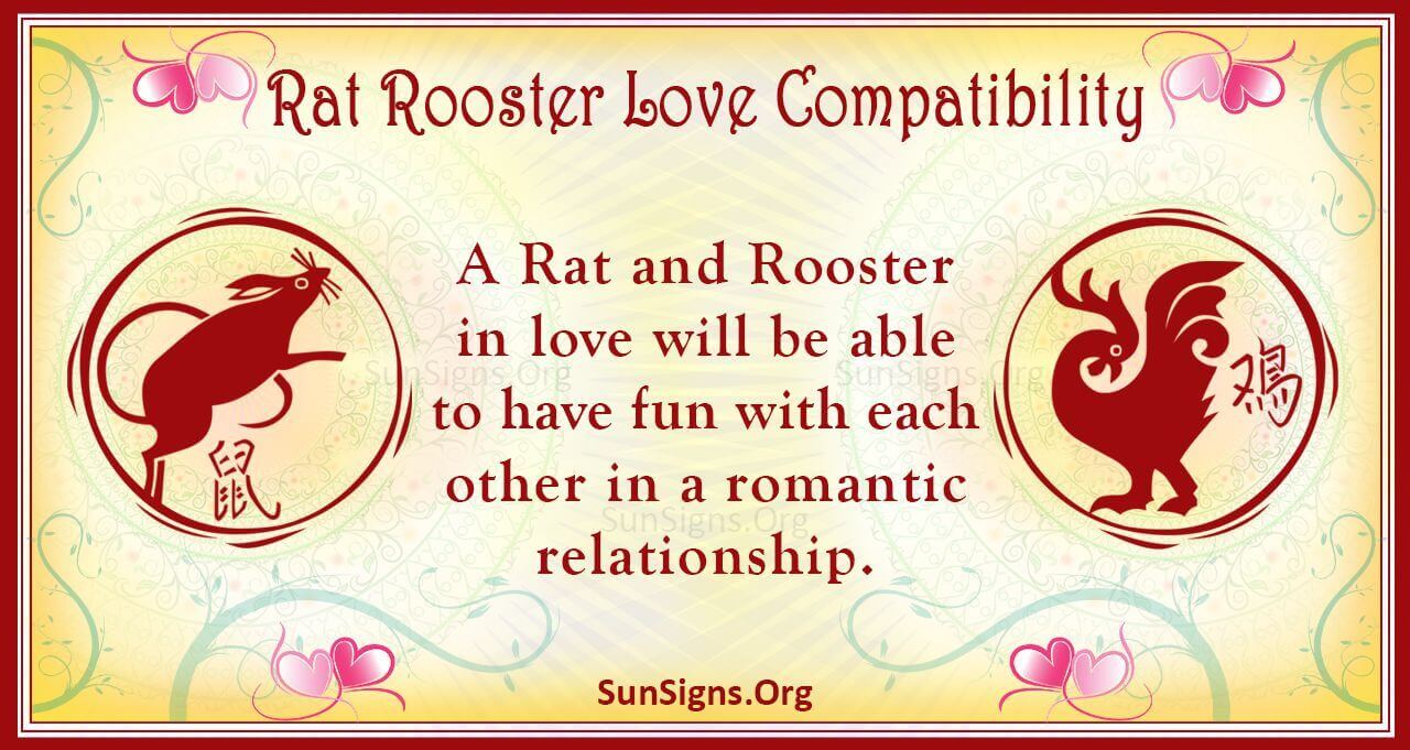 Rat and Rooster Compatibility: Love, Marriage, and Sex