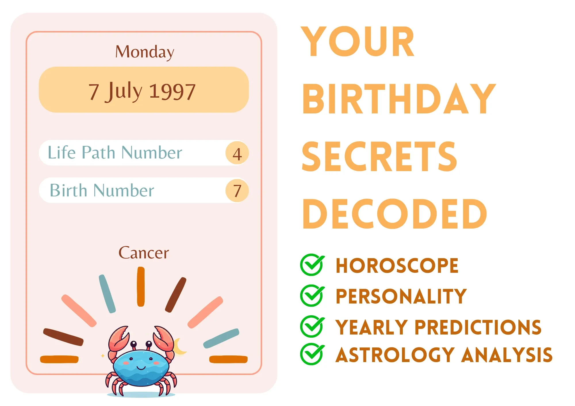 Born on July 7 1997? Check Your Astrology Now