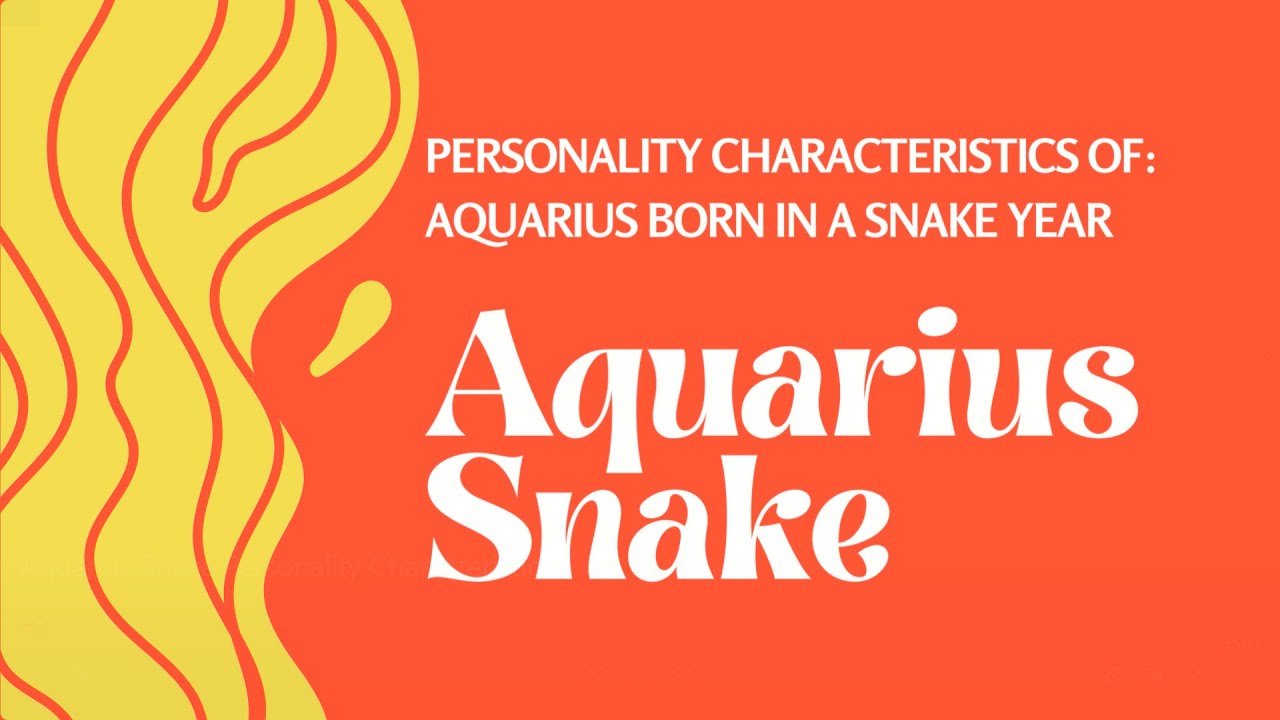 Aquarius Snake Horoscope: What Does It Say About You?