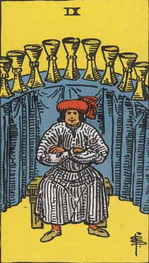 9 de Copas Tarot Meaning: Wish Come True or Illusion?