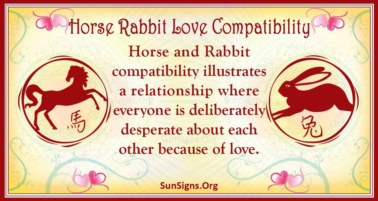 Can Horse Man and Rabbit Woman Find Love? Compatibility Explored