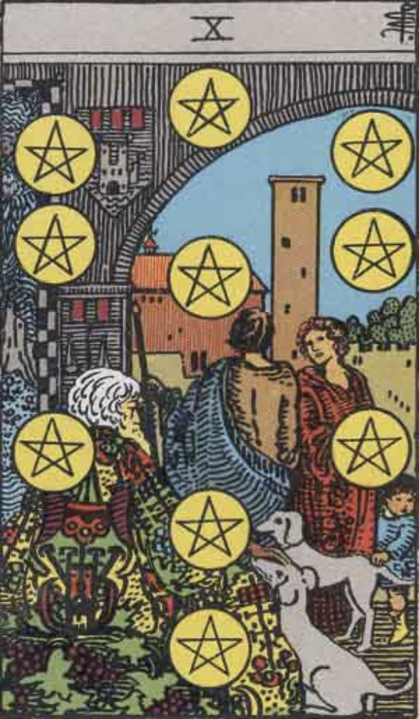 Ten of Disks Tarot Card: Love, Career and Money Insights