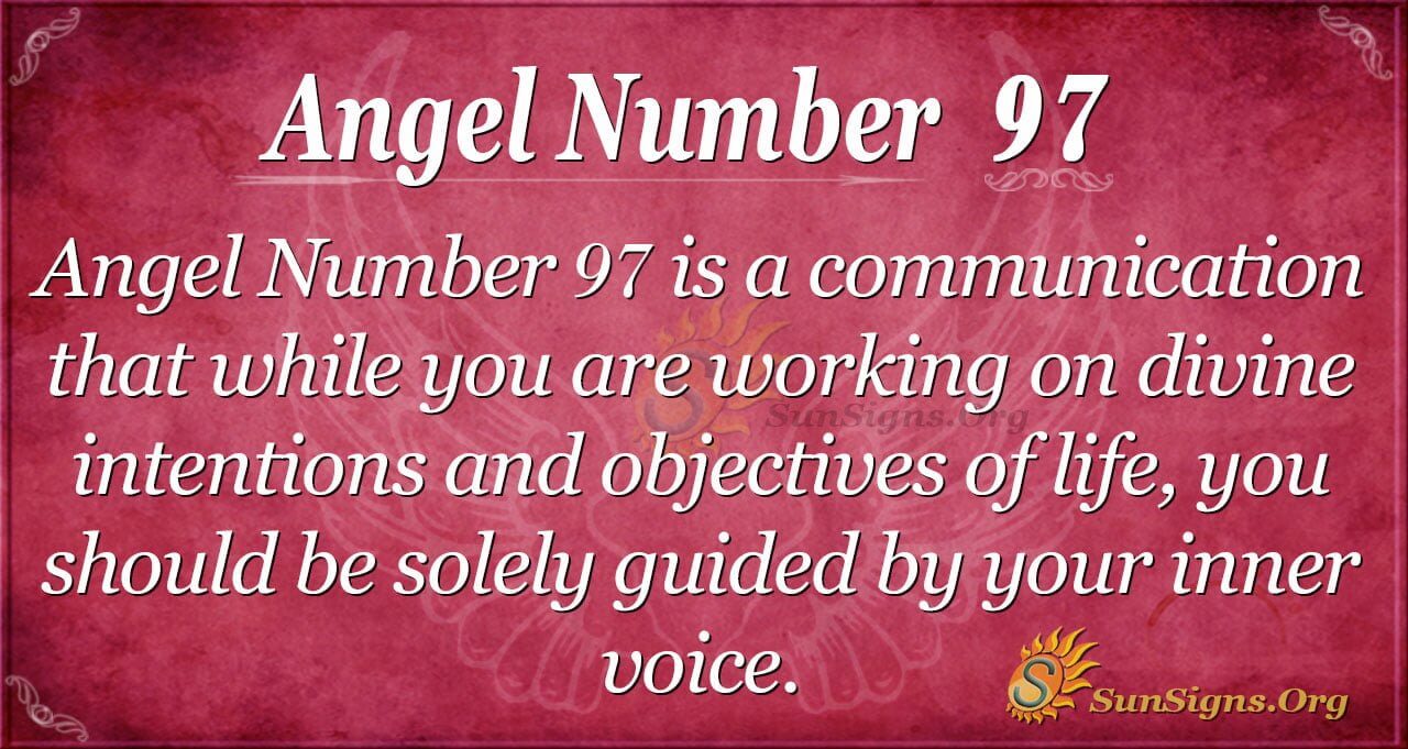 Angel Number 97 Explained: A Simple Guide to Its Spiritual Significance.