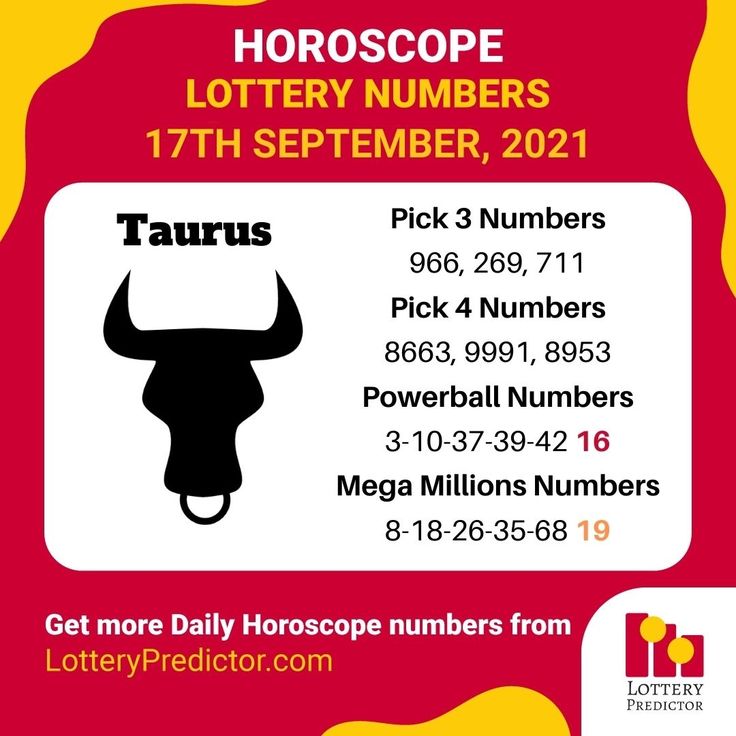 Get your Taurus lucky pick 3 numbers for today Try this