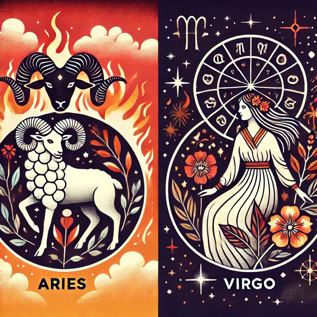 Virgo with Aries Ascendant: A Unique Earth and Fire Blend