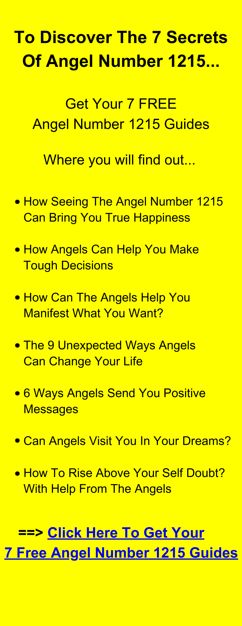 Angel Number 1215: A Powerful Message for You