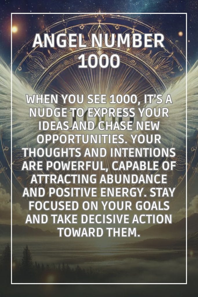 Seeing Angel Number 1000? Heres What It Means