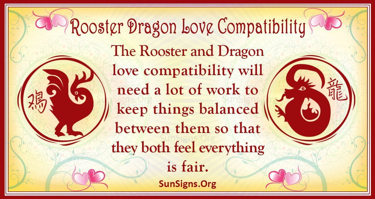 Male Dragon and Female Rooster: A Surprising Compatibility Match?