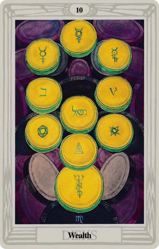 Ten of Disks Tarot Card: Love, Career and Money Insights