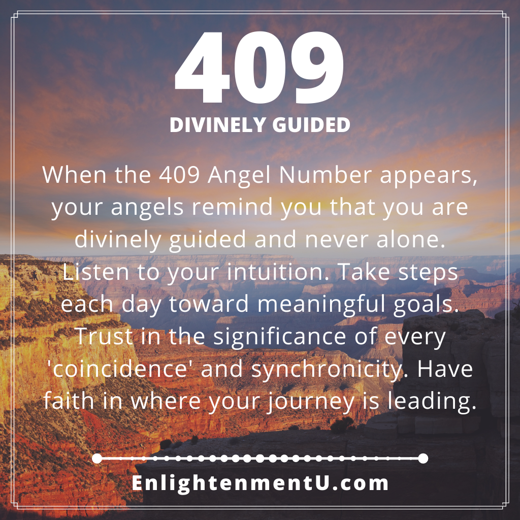 The meaning of 409 angel number: How it can transform your life now.