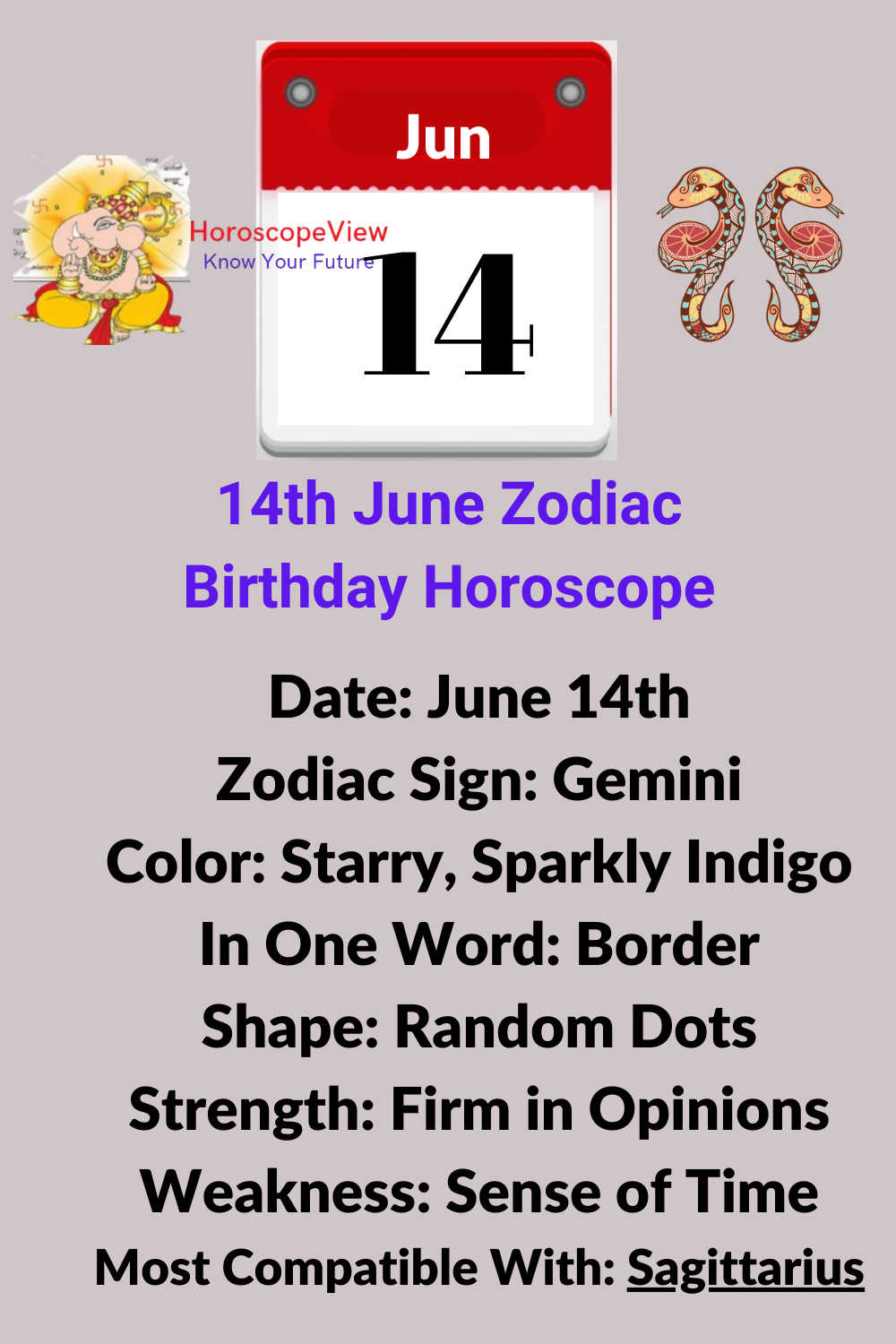 June 14 Birthday Horoscope: What Your Zodiac Sign Says About You