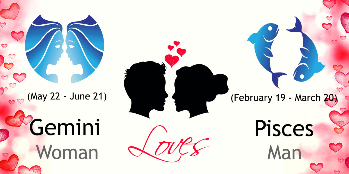 Gemini and Pisces Compatibility Percentage: Love or Loathe