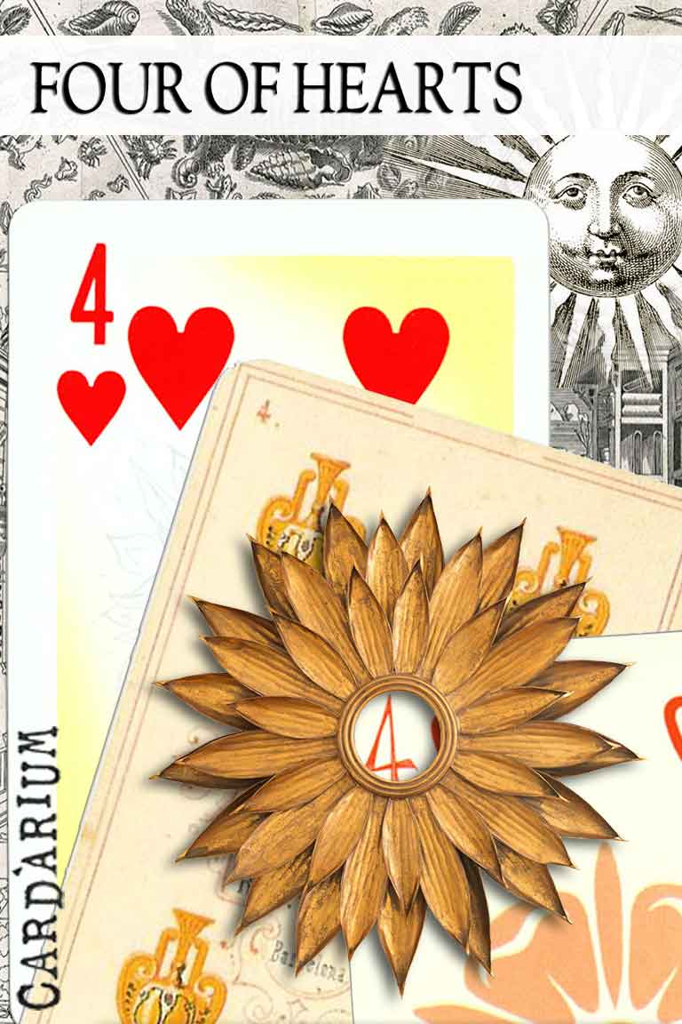 Decoding the 4 of Hearts Tarot Meaning: What It Says About Your Relationships