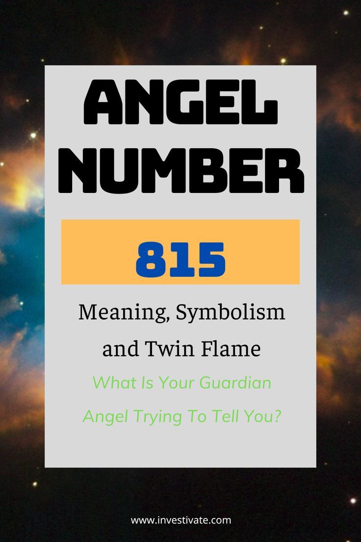 Angel Number 815:  Is This a Sign for You?