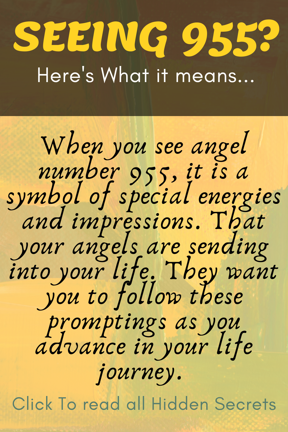 Why Do I Keep Seeing Angel Number 955, and What Does It Mean?