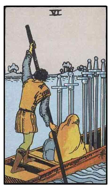 The 6 de espadas tarot Card: Is It Good or Bad? Learn What the Six of Swords Means.