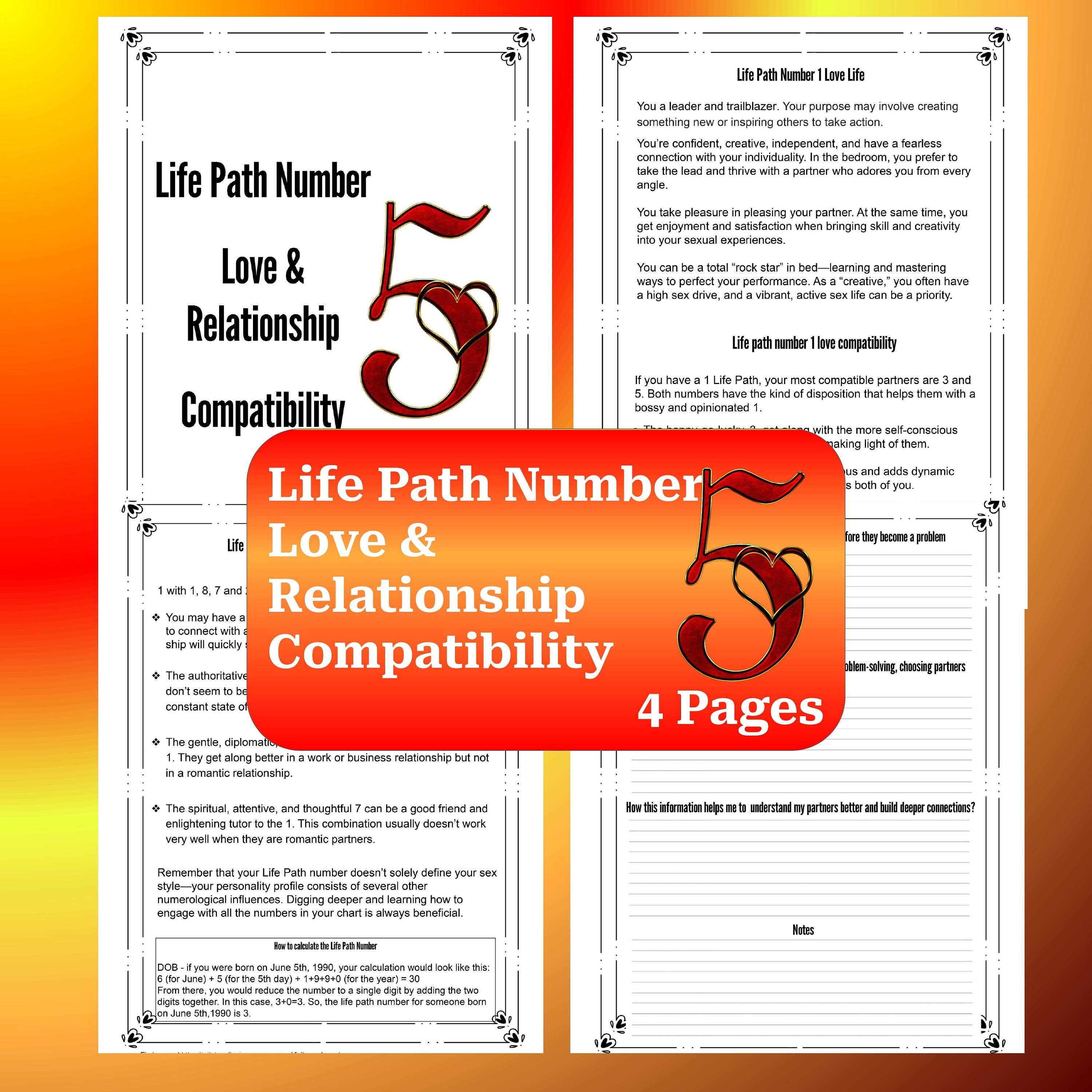 Life Path Number 5 and 6: Can They Find Love Together? Exploring Their Compatibility in Detail!