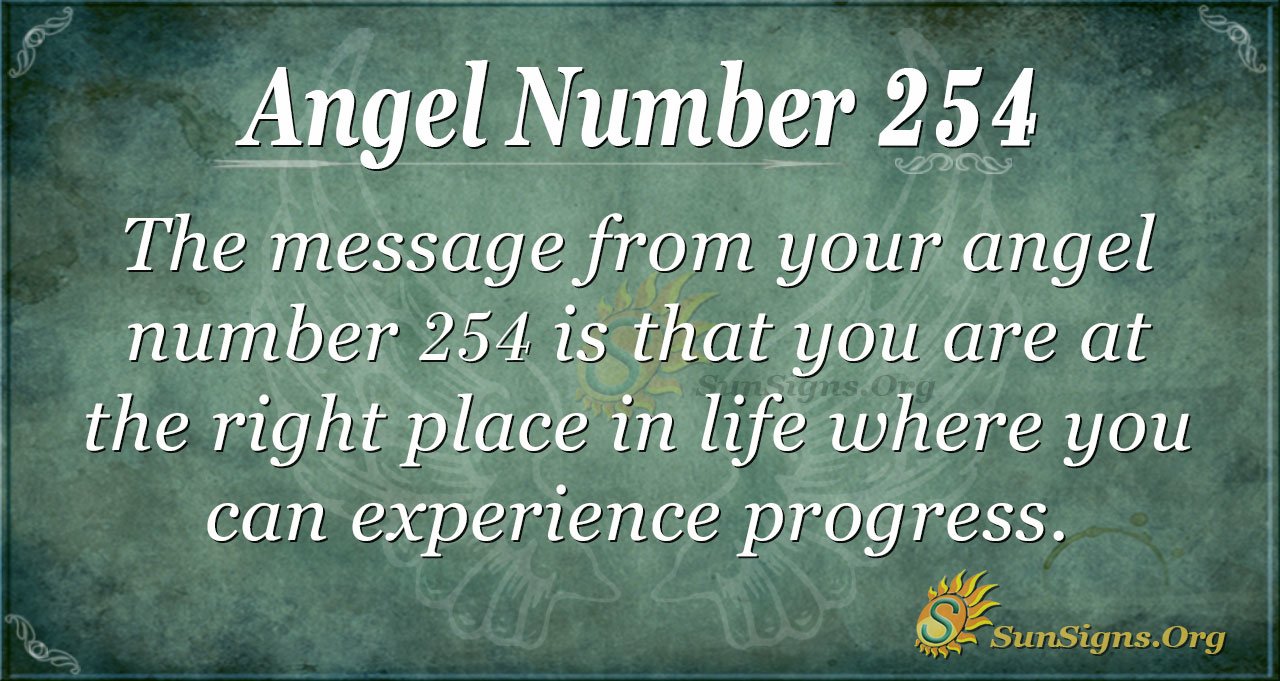 Is 254 Angel Number Lucky? Learn What This Powerful Number Means!