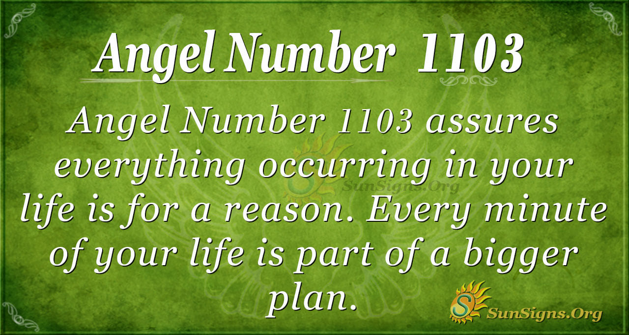 Is 1103 Angel Number Lucky? Get the Real Meaning Here Now!